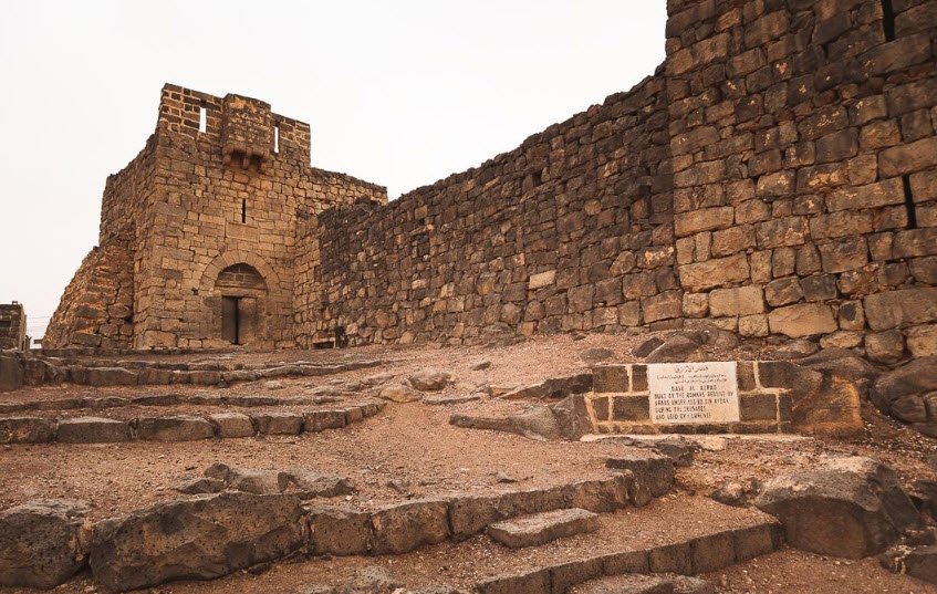 Desert Castles (e.g., Qasr Amra), Eastern Jordan (Amman-Zarqa Highway), Jordan